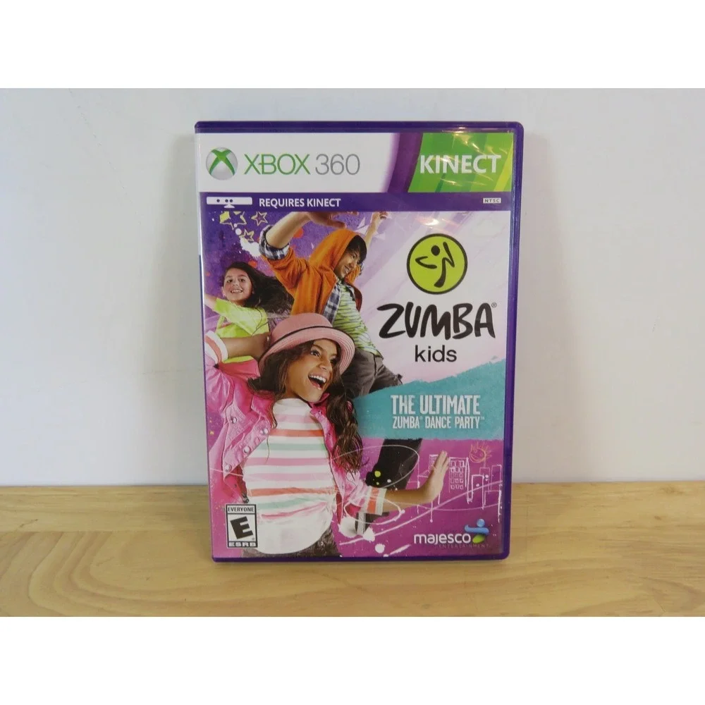 Zumba Kids Game (Xbox 360) Kinect CIB Tested w/ Manual